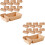 60Pièces Contenants Jetables Papier Pour Snacks Chips Popcorn 7