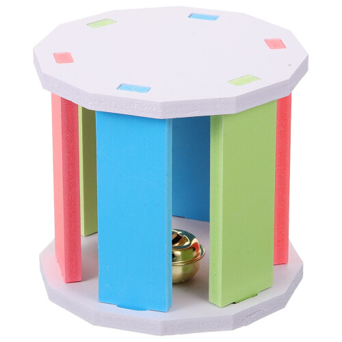 4Pièces Roue De Course Pour Cochons D'inde Hamsters En PVC Coloré 1