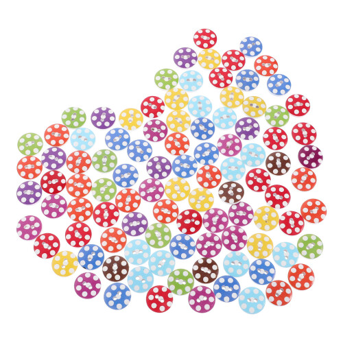 100St Decoratieve Knopen - Perfect Voor Kleding En