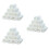 30Pièces Couches Blanches Réutilisables 7
