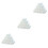 30Pièces Couches Blanches Réutilisables 5