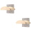 2Pièces Support Casque Bois Coloré Pour Bureau Et Présentation 6