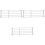 3Pcs Versatile Closet Storage Rack White Retractable Wardrobe Stand 3