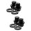 4Ensembles Bouchons Durables Joint O-Ring Noir 9