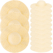 60Pièces Mini Chapeaux En Papier Beige Pour Bricolage Et Décoration