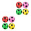 8Pièces Ballons De Foot Gonflables Pour Enfants Usage 9