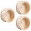 3Pièces En Bois Khaki Pour Exercices Hamsters Petits Animaux 6