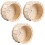3Pièces En Bois Khaki Pour Exercices Hamsters Petits Animaux 3