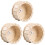 3Pièces En Bois Khaki Pour Exercices Hamsters Petits Animaux 2