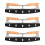3Pièces Ustensiles Pizza Roller Double Confortable Argent 8