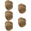 10Pièces Chignons Artificiels Pinces Confortables Usage 11