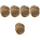 10Pièces Chignons Artificiels Pinces Confortables Usage 4