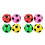 8Pièces Ballons De Foot Gonflables Pour Enfants Usage 8
