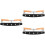 3Pièces Ustensiles Pizza Roller Double Confortable Argent 6