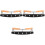 3Pièces Ustensiles Pizza Roller Double Confortable Argent 3