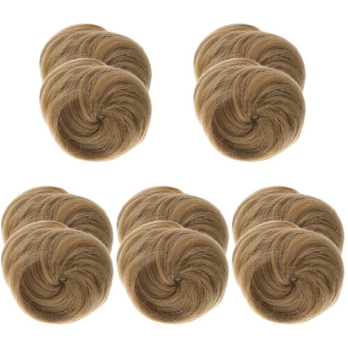 10Pièces Chignons Artificiels Pinces Confortables Usage 1