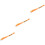 3Pièces Orange Nylon Oxford Pour Perceuse Clé Électrique 9