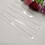 320Pièces Bâtons Acryliques Transparents Réutilisables Pour DIY Glace 11