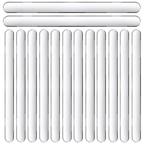 320Pièces Bâtons Acryliques Transparents Réutilisables Pour DIY Glace 2