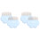 4Pièces Chats Peignes Massage Patte Confortables Premium 2