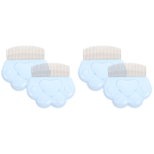 4Pièces Chats Peignes Massage Patte Confortables Premium 1