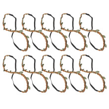 50Pièces Accessoires Tressés Marron Pour Décoration DIY