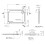Modern Rectangle Shower Tray 1000 x 800mm Easy Plumb Slimline Lightweight White 2