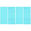 12Pièces Matrices Texture Argile Plastique Bleu Outils Modelage DIY 4
