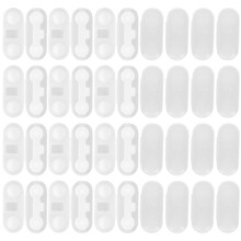 500Stk Pom Verbinder Clips Für Vertikale Ketten, Weiße Blinds