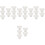 25Pièces Culottes Jetables Blanches Coton Usage Portable 4
