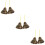 3Pièces Cymbales En Laiton , Instrument Portable 11