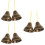 3Pièces Cymbales En Laiton , Instrument Portable 9