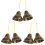 3Pièces Cymbales En Laiton , Instrument Portable 4