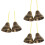 3Pièces Cymbales En Laiton , Instrument Portable 8