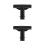 2Pcs T Shaped Trampoline Pole Connector High Elastic Weatherproof 5