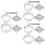 3 Sets Dumpling Tools Skin Cutter Molds Making Kit Silver 7