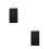 2Pcs Compact Black Felt Martial Arts Belt Organizer Display Rack 9