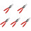 5Pcs Red Hose Clamp Pliers Engine Fuel Line Vacuum Separator Tools 4