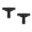 2Pcs T Shaped Trampoline Pole Connector High Elastic Weatherproof 7