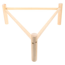 5Pcs Smooth Wood Chicken Perch Stand Bird Toy for Coop Roosting