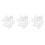 30Sets Transparent Acrylic Security Hasp Easy Install Clear Lock 10