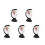 5pcs Structure Model Visible Model Female Reproductive Organ Model 7