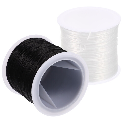 2 Count Bracelet String Stretchy Necklace Cords Jewellery Thread