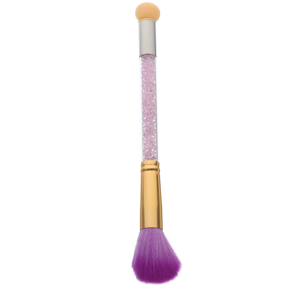 Artibetter 3 Pcs Double-Headed Nail Brush Polish Remover Fingernail Brushes
