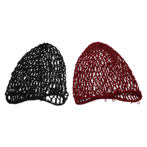 6Pcs Durable Long Sleeping Hat Hair Net Cap Hair Accessories Assorted