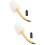 2Sets Lightweight Stainless Steel Kettle Accessories Extension Spouts 9