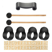 Set Of 2 Hand Pan Accessories Drumstick Grip Tongue Finger Sleeves