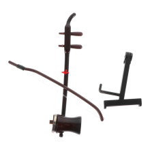 1Set Mini Erhu Sieraad Speelgoed En Tafeldecoratie Bruin