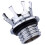 3Pcs Silver Aluminum Motorcycle Fuel Cap Durable 11