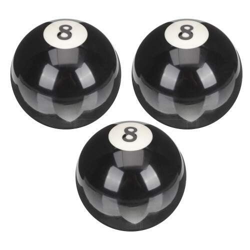 6 Pcs Resin Billiard Ball Set For Table Game Replacement